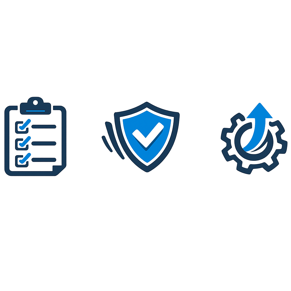 Policy and trust icon visual